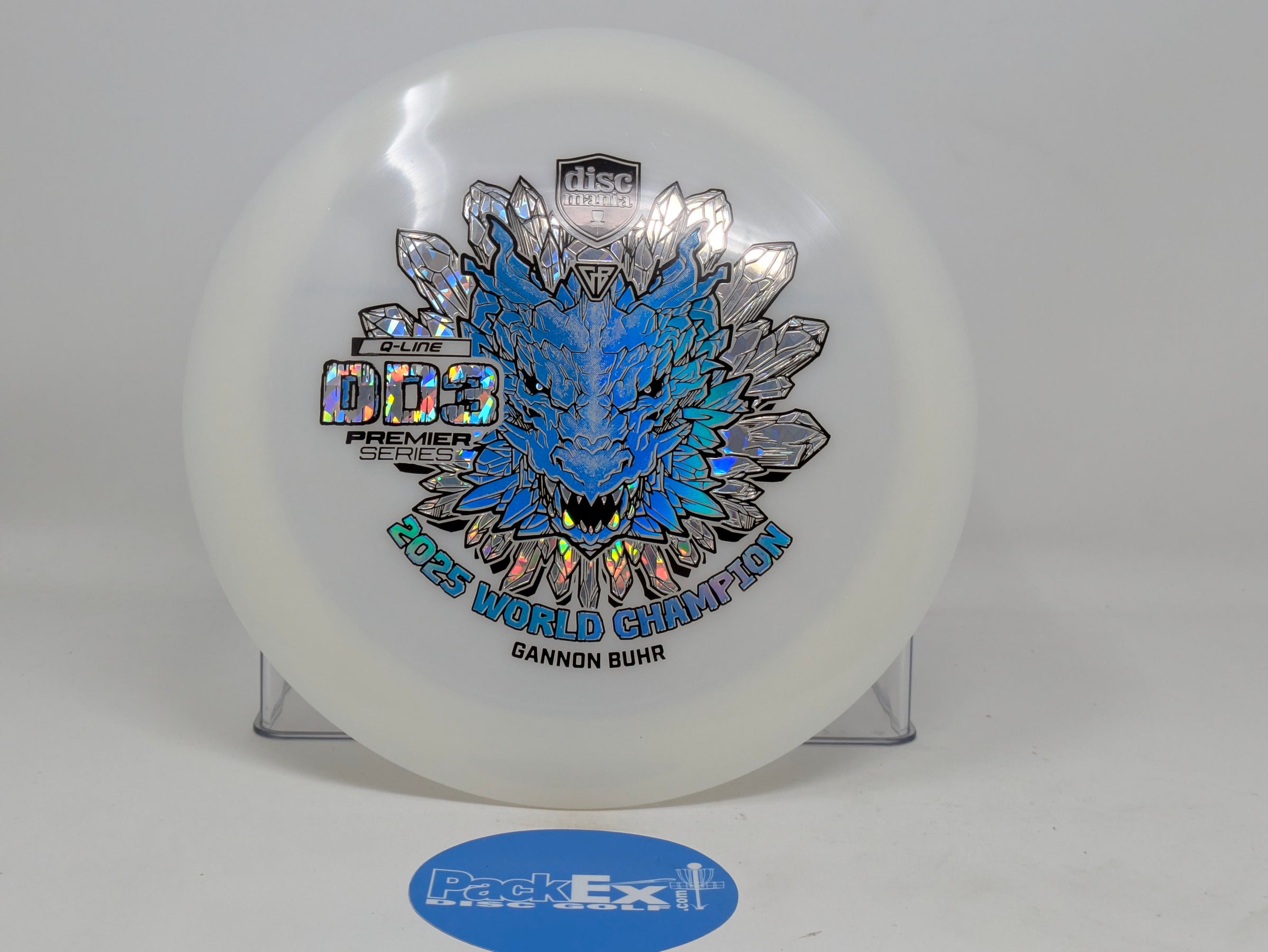 SERPENTINE GHOST INTERNATIONAL / 配布CD3種★ Discmania Q-Line DD3 Gannon Buhr Premier Series (2025 World